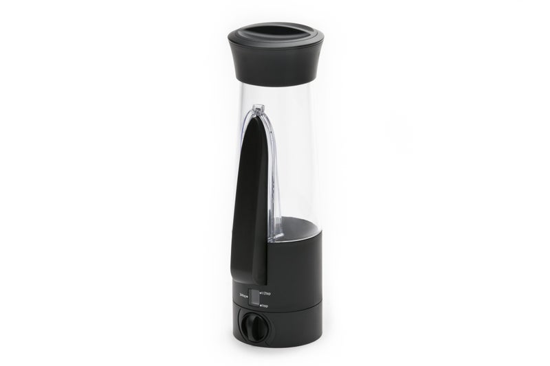 KitchenArt Fox Run Kitchenart Automeasure Adjustable Sugar Dispenser/Shaker  Black - Image 2