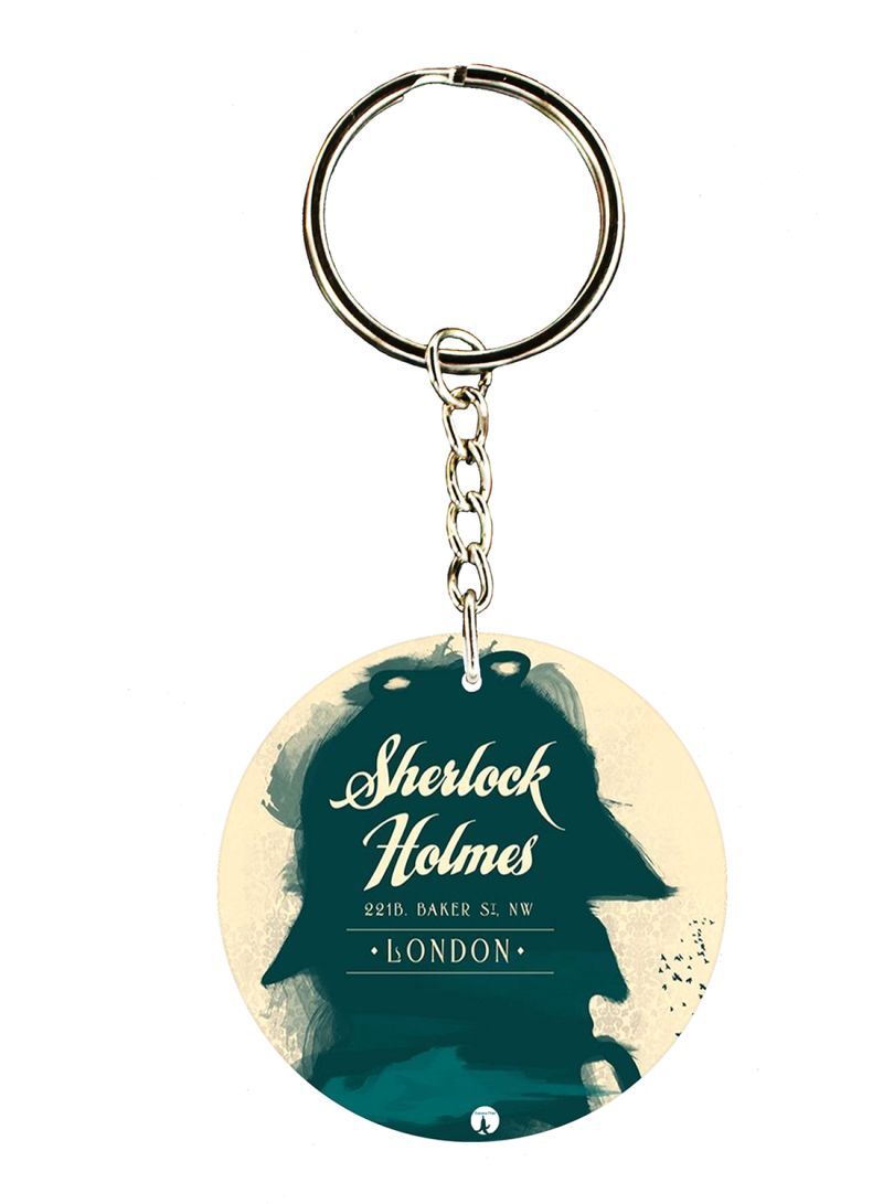 RKN The TV Show Sherlock Double Side Printed Keychain