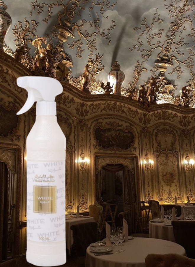 Banafa 8 Pieces White Oud House Freshener 500ML - Image 2