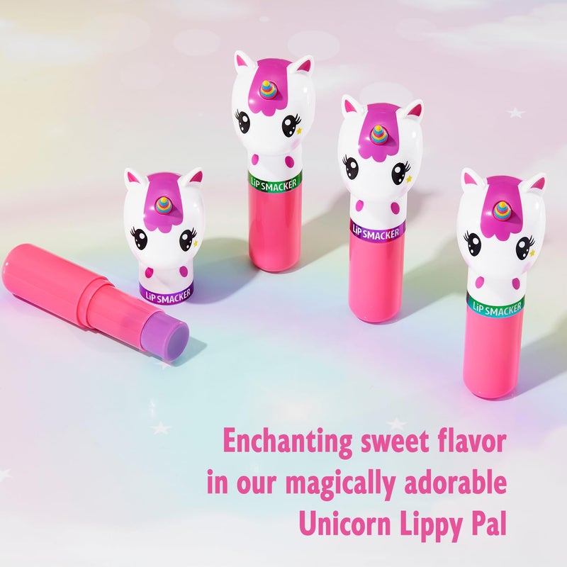 Lip Smacker Lippy Pals Unicorn, Flavored Moisturizing & Smoothing Soft Shine Lip Balm, Hydrating & Protecting Fun Tasty Flavors, Cruelty-Free & Vegan - Unicorn Magic - Image 3