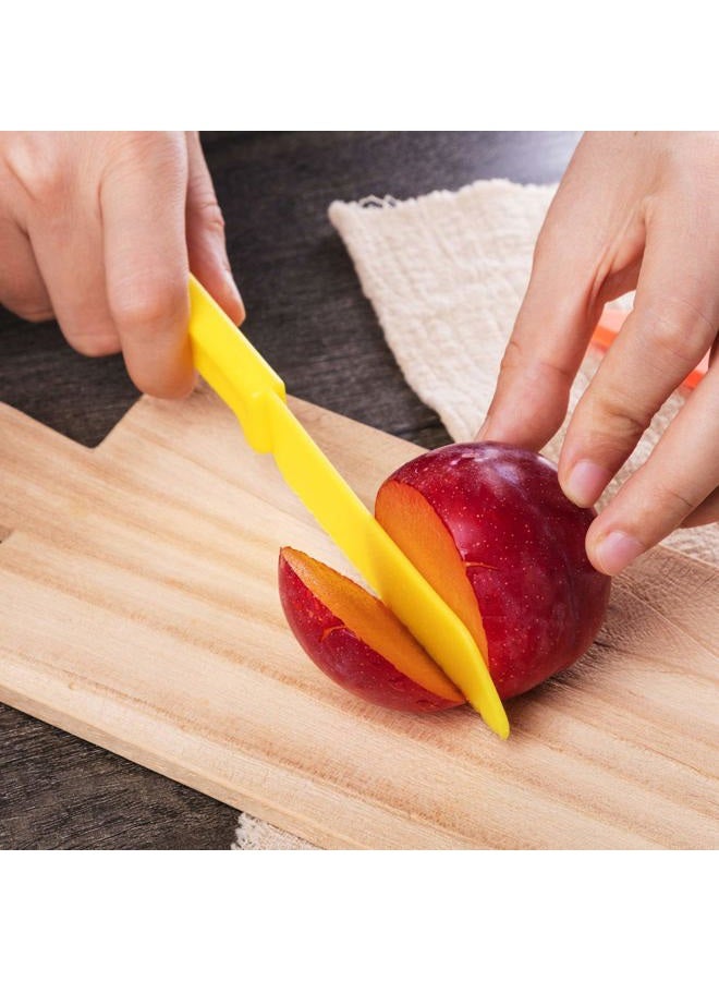 Jovitec 10 Pieces Plastic Nylon Knife Kitchen Set for Kid, Children Toddler Cooking Knives, Safe Knives for Bread without BPA, Lettuce Knife and Salad Knife - Image 5