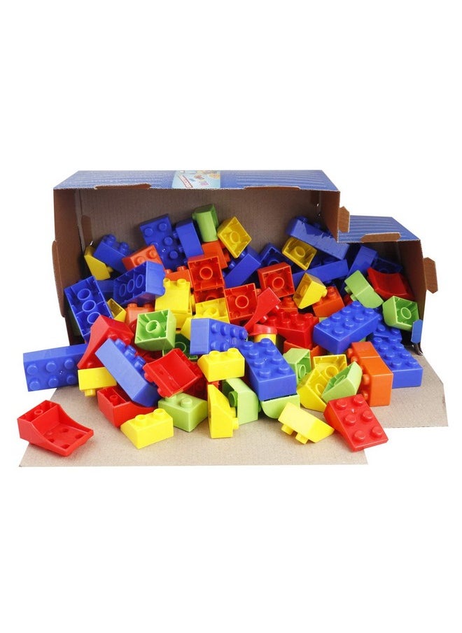 Toy Zone Toyzone Superman Educational Bus Blocks 111 Pcs -80824 | Blocks Game | Educational Blocks | Bus Pack | Educational Toy for Kids | Smart Activity Fun and Learning Blocks | Colorful Blocks for boys & girls | Superman Block Puzzle | For kids age 3+ years  - Image 2