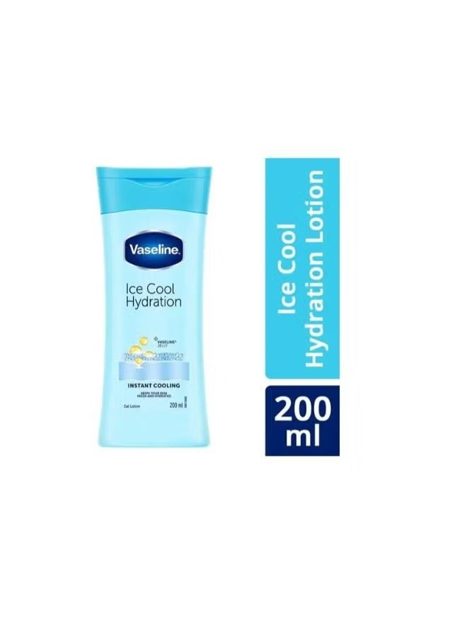 Vaseline Intensive Care Ice Cool Hydration Lotion, 200 ml - Image 2