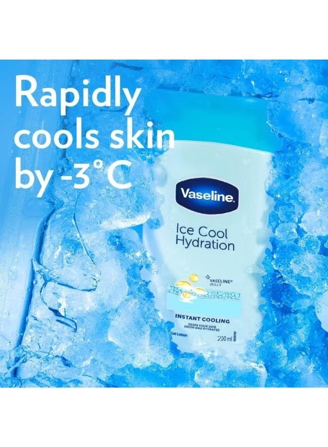 Vaseline Intensive Care Ice Cool Hydration Lotion, 200 ml - Image 3