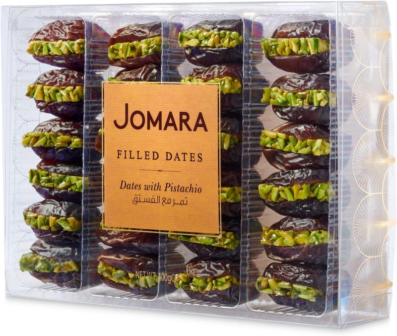 Jomara تمور جومارا الفاخرة المحشوة بالفستق - 400 جرام - Image 3