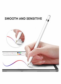 Excefore Replacement Tips for Apple Pencil, 2 Pack Compatible with Apple Pencil 2nd Gen and 1st Gen, No Wear Out Fine Point Precise Control Pen Like Nibs for Apple Pencil (Clear 1.8mm)  - Image 5