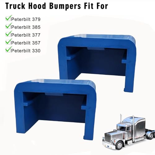 koxuyim Hood Rest Bumper Bushing x 2, Hood Energy Channel Slide Suspension Poly fit for Peterbilt 379 389 388 386 385 384 378 377 367 365 357 335 330 Replaces 13-04711 30.4016 HM75-65711 M13353 M13353UB - Image 4