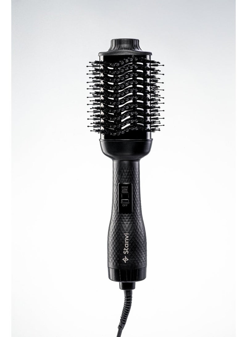 Stanvi Ionic Volumizing Brush Black - Image 1