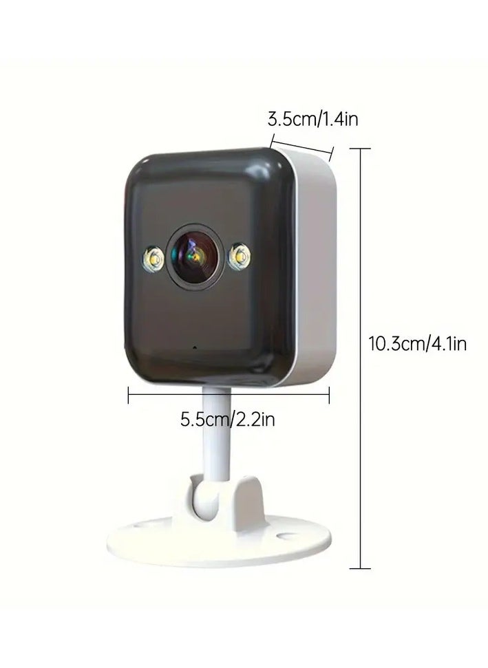 Generic - A High Resolution 1080 Pixel Wireless Surveillance Camera That Works And Controls It From Your Smartphone And Monitors What You Want Remotely live And Without Interruption It Also Features Two Way Audio You Talk To The Other Party And listen To It In Two Way Conversations Notifications Are Alerted On Your Phone When Motion Is Detected Or The Audio Is A Night Narration In Color Not Black And White The Storage Method Is Via An SD Card (not included with the camera) Or Cloud Storage Connection Is Via Wi-Fi Only 2.4 GB It Does Not Support 5G Its Presence Is Important For The Safety And Protection Of The Home From Dangers And Monitoring Of Children And Pets Inside The Home Or Outside In The Garden Or Pool - Image 1