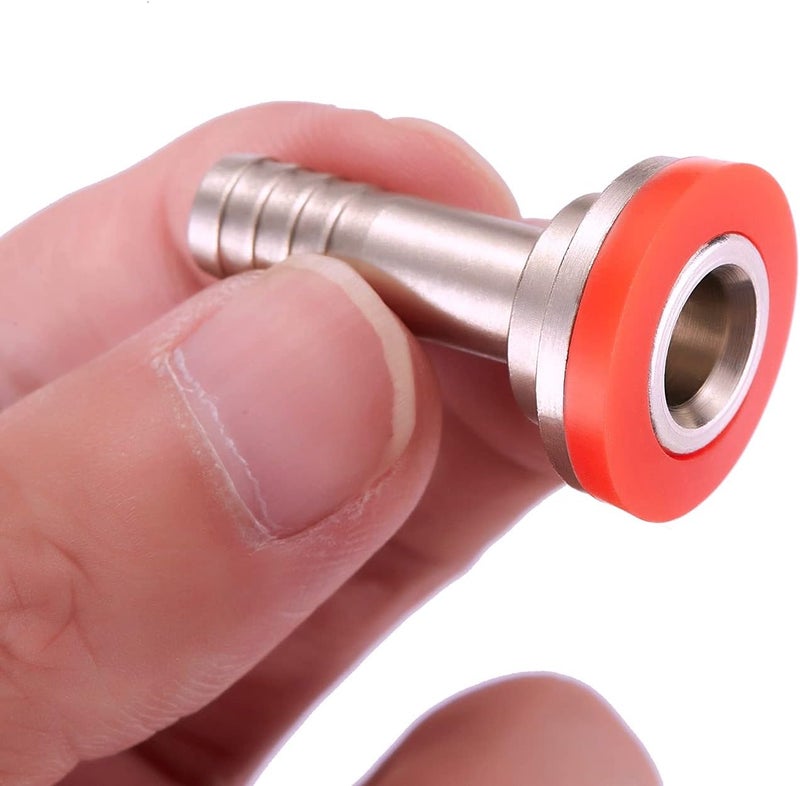LitKiwi 5PCS Beer Keg Coupler Check Valve & 5PCS Beer Washer Gaskets,Gas Check Valves Beer Keg Coupler Accessories Kit for Sankey Couplers D Type Coupler Replacement - Image 5