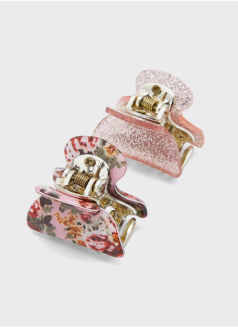 Claires Kids 2 Pack Hair Claw  - Image 2