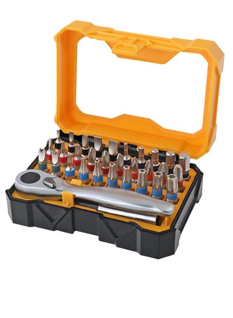 Precision Ratchet Screwdriver Set, 32-piece Ratchet Screwdriver Kit, Precision Screwdriver With Bits, Compact Ratchet Screwdriver Set, Screwdriver Tools Repair Tool Kits for Small Spaces