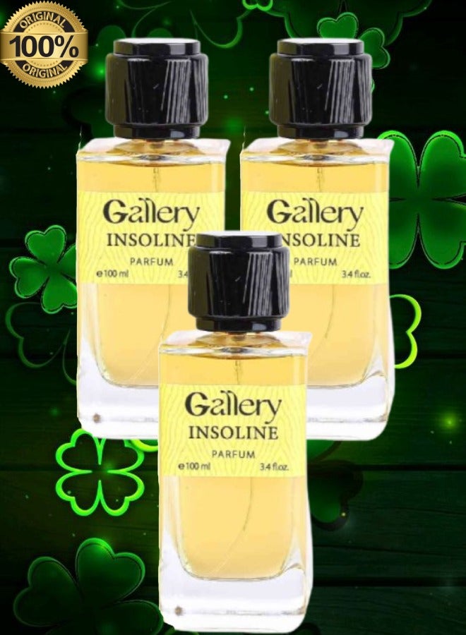 Gallery 3 Pieces Gallery Insoline Perfume 100ml EDP - Image 1