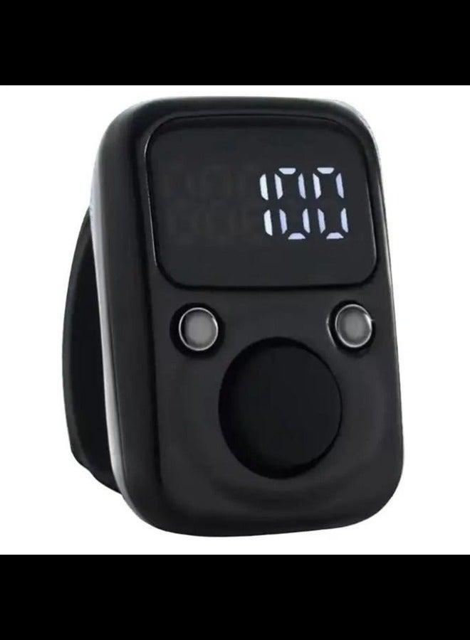 عداد إلكتروني صغير مكون من 4 أرقام مع شاشة LCD أداة العد اليدوي لتخفيف التوتر للدين الإسلامي - Image 4