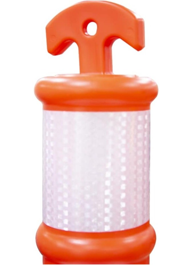 BERRY Berry 115CM Orange Traffic Safety Delineator Post | Road Safety Bollard with Demountable Base  - Image 4