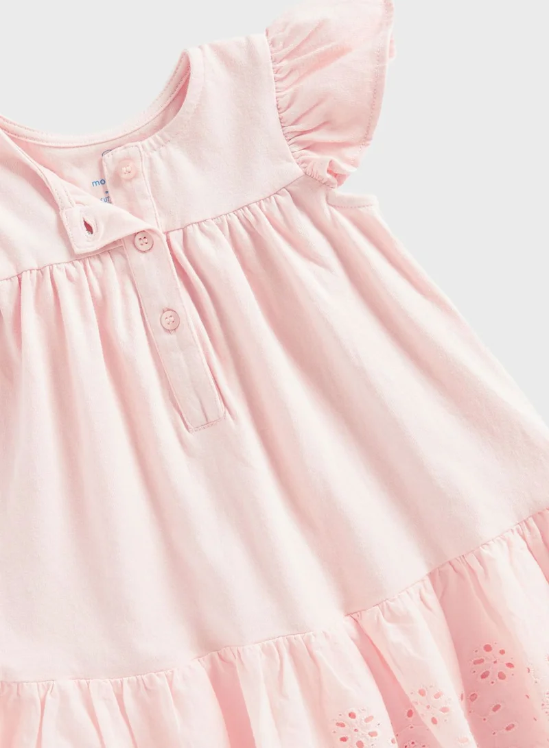 mothercare Infant Butterfly Print Midi Dress & Leggings Set