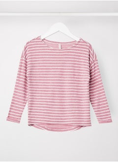 Girls Striped T-Shirt - pzsku/ZB0D81571F624EDE26C5AZ/45/_/1682508995/d1aa543e-1a87-4d40-bcc9-01b87e3a9401