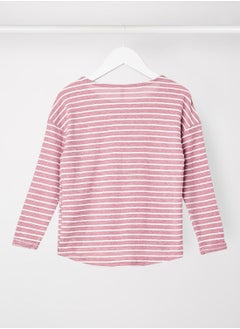 Girls Striped T-Shirt - pzsku/ZB0D81571F624EDE26C5AZ/45/_/1682508996/58da8175-130d-4baa-8f8f-9f6b8e9f0a5e