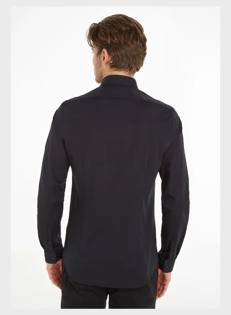 CALVIN KLEIN Poplin Slim Fit Shirt