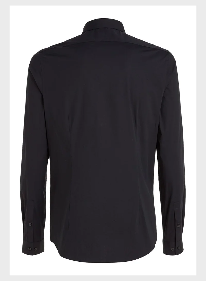 CALVIN KLEIN Poplin Slim Fit Shirt