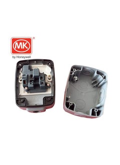 MK MK 13A Switch Socket Outdoor Waterproof IP66 Grey Masterseal Compact 86486GRY  - Image 3