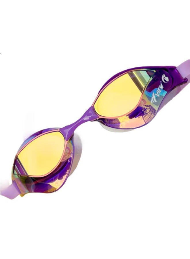 View Swimming Goggles, View Racing Swim Glasses, Waterproof, 10X Anti-Fog, For Men And Women, Adult Professional Competition Diving, V230 - Image 3