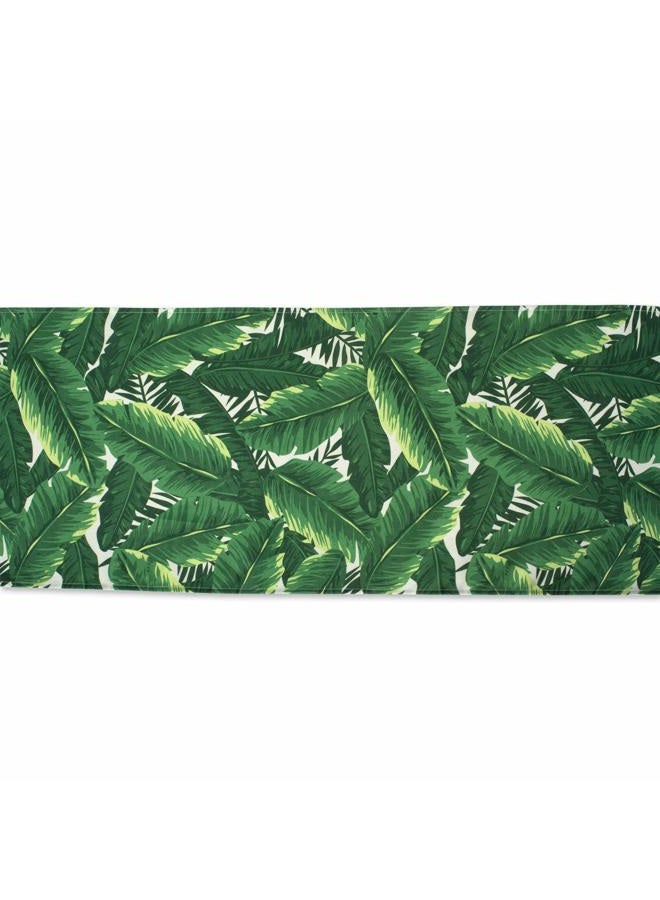 DII Outdoor Tabletop Collection, Stain Resistant & Waterproof,14x72, Banana Leaf - Image 2