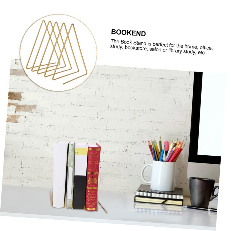 Desktop Tabletop Bookshelf Book Stand Display Holder File Organizer Office Table - Image 5