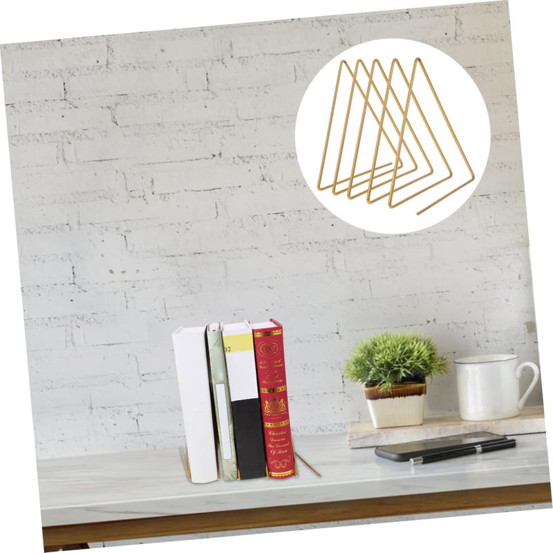 Desktop Tabletop Bookshelf Book Stand Display Holder File Organizer Office Table - Image 4
