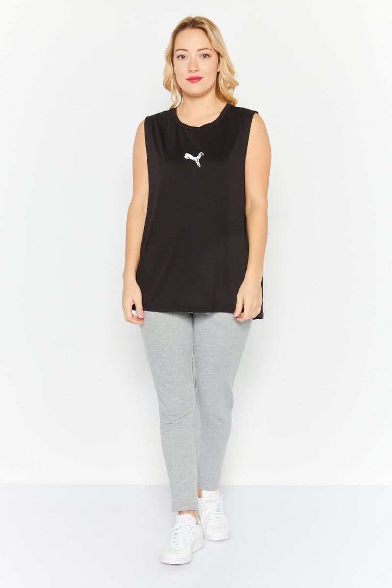 PUMA Women Sport Fit Sleeveless Training Top, Black  - Image 4
