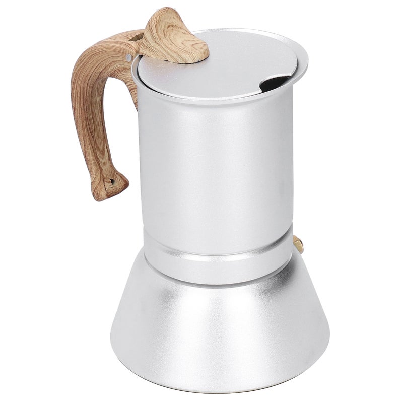150ml Coffee Maker Moka Pot Stainless Steel Coffee Pot Induction Cooker Use Home Supplies - Image 5