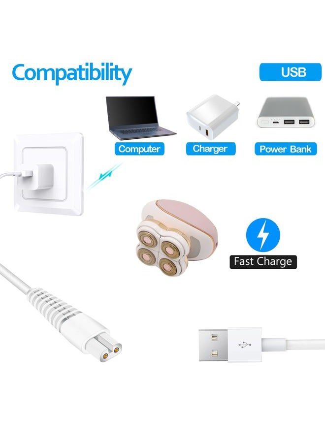 ATUOE 2 Pack Charger Cord for Razor Shaver - Image 5