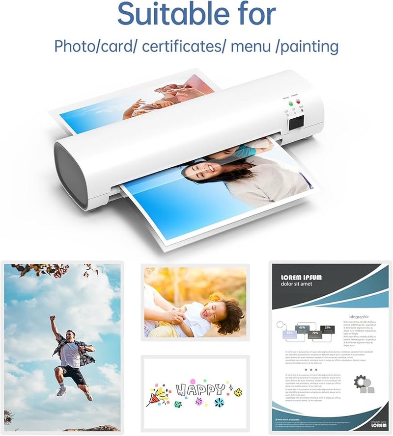 A4 Laminating Machine 230mm Entry Width Hot Cold Lamination with 2 Roller System - Image 3