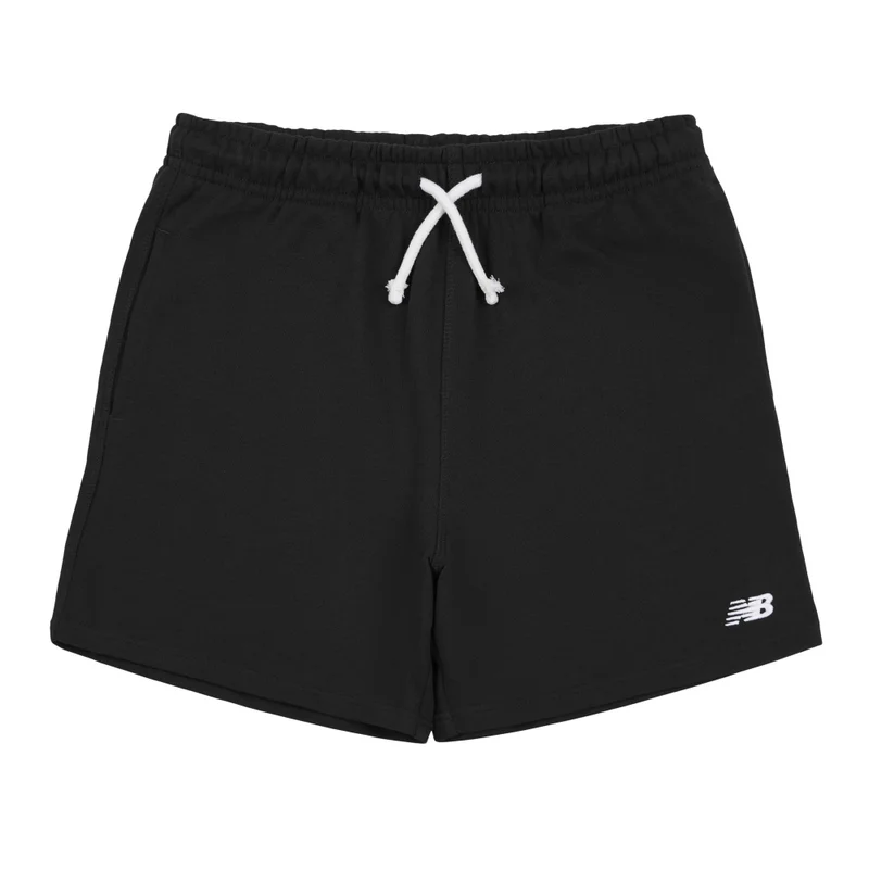 New Balance Black French Terry Small Logo Short for Men | Best Price UAE