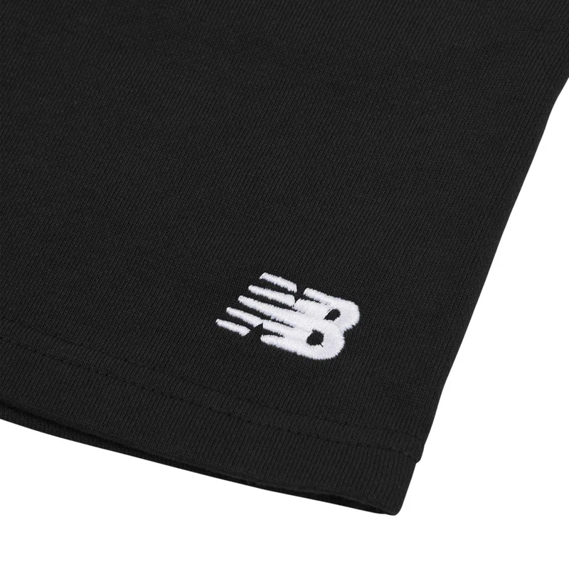 New Balance Black French Terry Small Logo Short for Men | Best Price UAE
