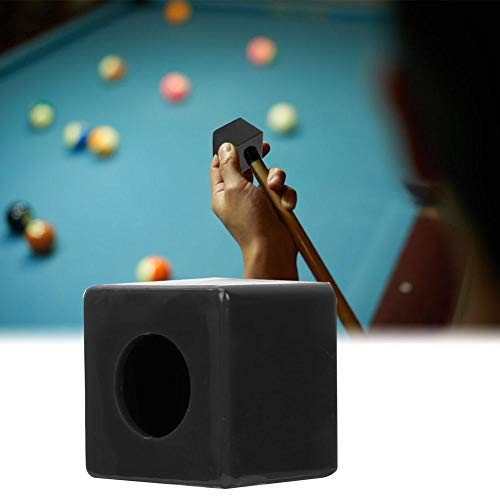 Zerone Billiard Chalk Holder, Secure Fit Pool Cue Tip Lubricator with Portable Design for Billiard Enthusiasts Snooker Lovers and Pool Player (Black) - Image 5