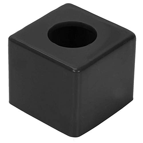 Zerone Billiard Chalk Holder, Secure Fit Pool Cue Tip Lubricator with Portable Design for Billiard Enthusiasts Snooker Lovers and Pool Player (Black) - Image 1