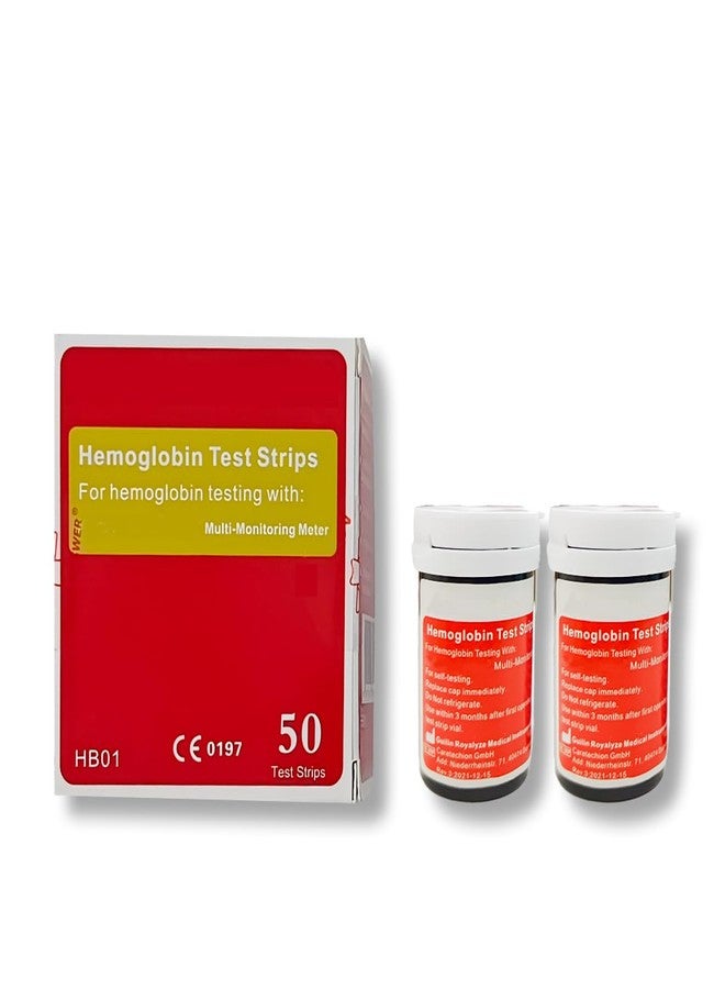 amiciCare Hemoglobin Test Strips (50 Pcs) - Image 1