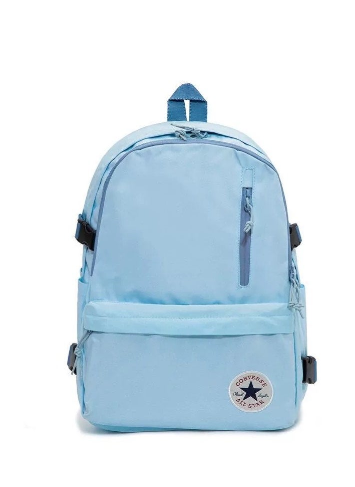 CONVERSE 【School  Season】Converse Classic vertical zipper schoolbag Large capacity schoolbag Laptop schoolbag  - Image 1