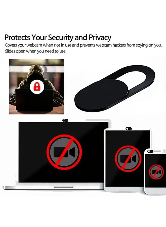 3 قطع غطاء كاميرا ويب فائق الرقة مزود بمنزلق مقاوم للاختراق لحماية الخصوصية مع ظهر لاصق - Image 4