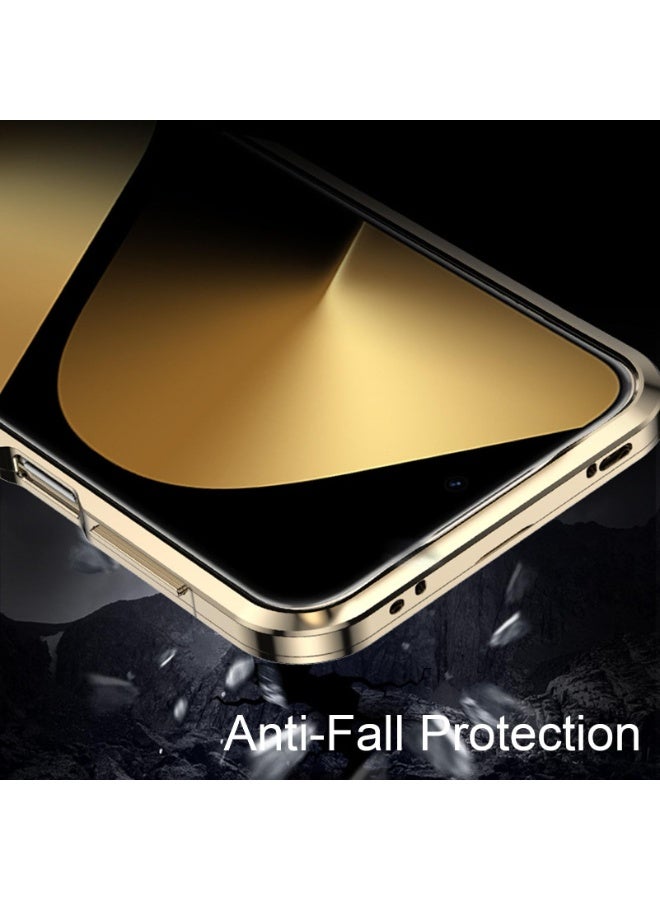 general Metal Frame Case Compatible with Huawei Pura 80 Ultra, Camera Protection Thin Shockproof Scratch-resistant Cover Magnetic Installation Housing - Image 5