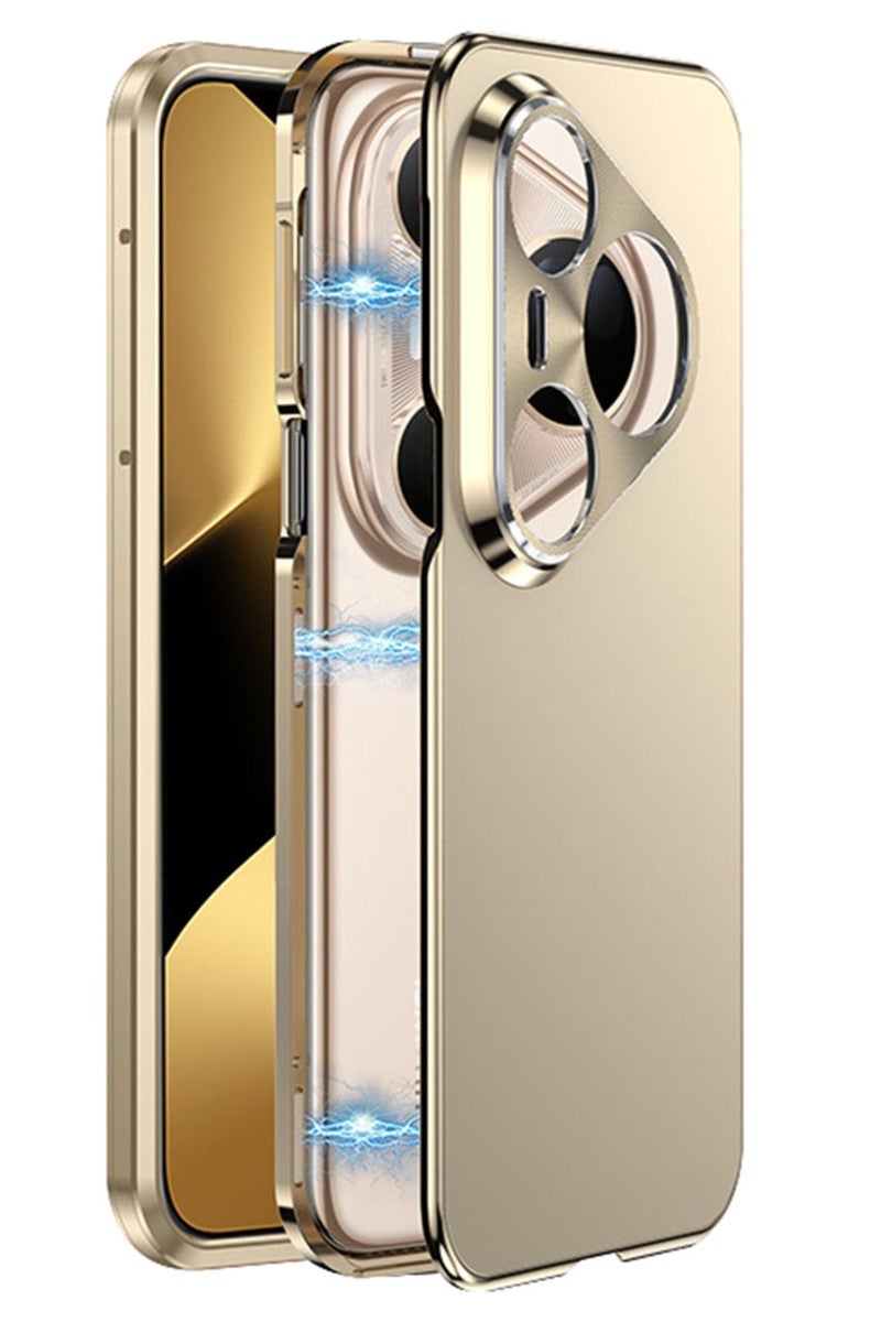 general Metal Frame Case Compatible with Huawei Pura 80 Ultra, Camera Protection Thin Shockproof Scratch-resistant Cover Magnetic Installation Housing - Image 1