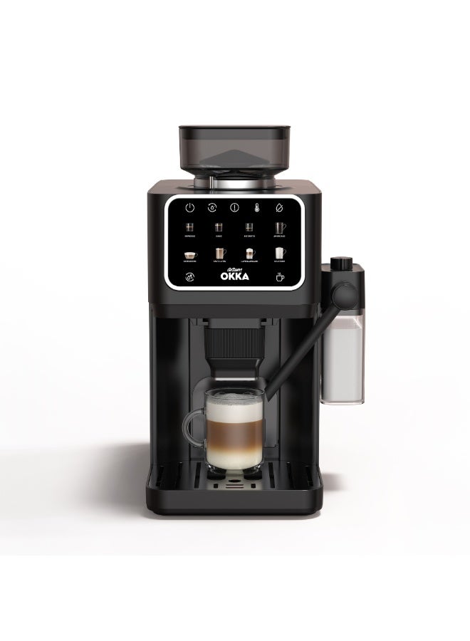 ارزوم اوكا ماكينه اسبريسو ارزوم اوكا باريستا برو اوتوماتيك - فضي - Image 1