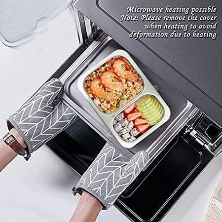 Brand Conquer Lunch Box Leak-Proof BPA Free Stainless Steel for School, Lunch Box for School & Office with a Fork, a Spoon and a Pair of Chopsticks (Pink, 2 Compartment) - Image 5