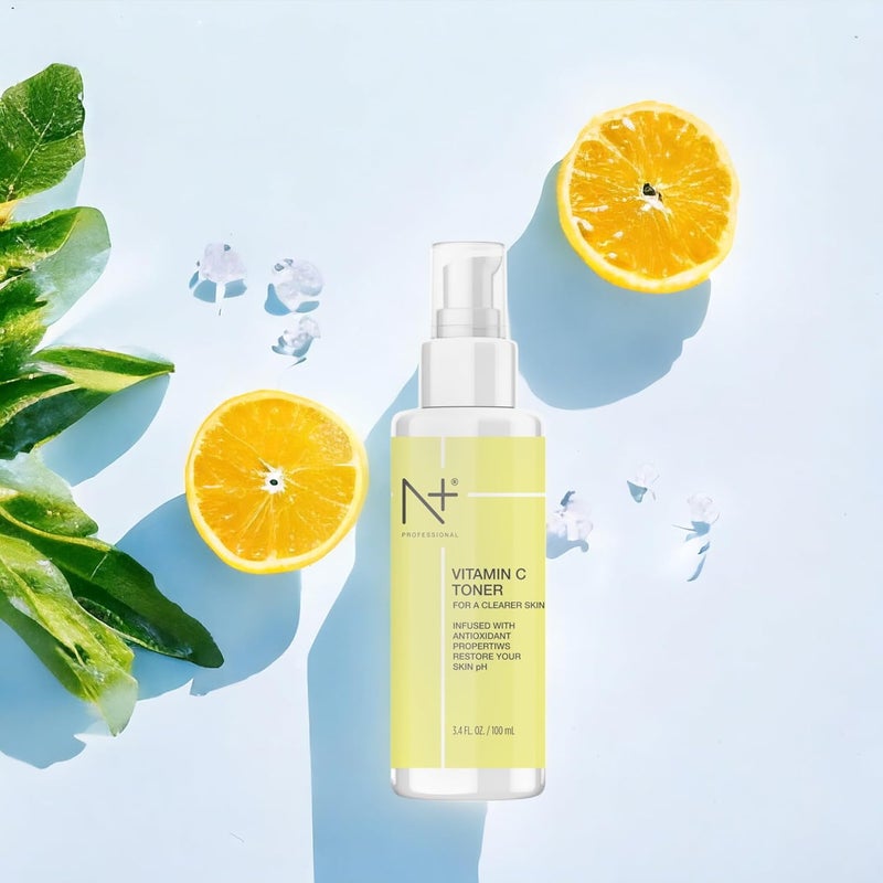 N PLUS Professional Vitamin C Toner For Face With Vitamin C For A Clearer Skin 100Ml - Image 2
