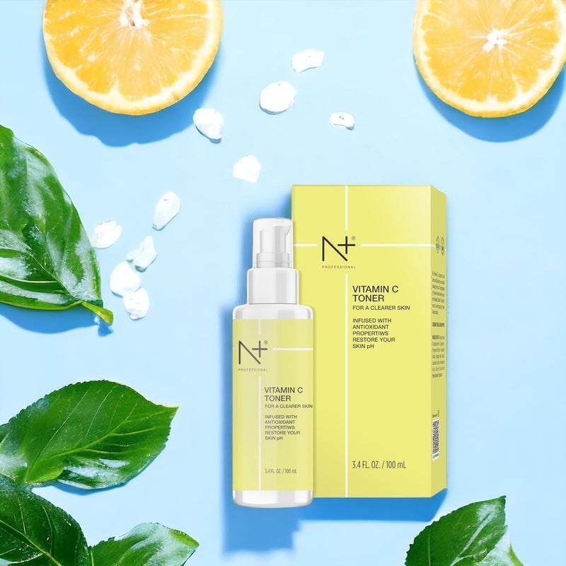N PLUS Professional Vitamin C Toner For Face With Vitamin C For A Clearer Skin 100Ml - Image 4