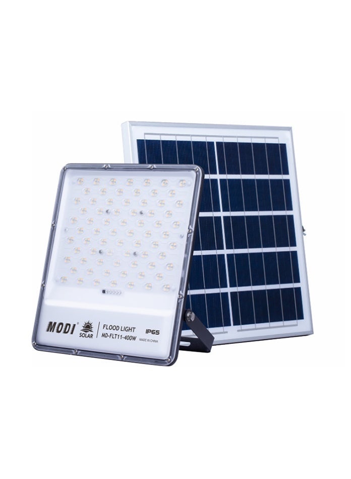 MODI 400W Solar LED Flood Light – High-Performance Outdoor Security Lamp with 3-Color CCT & Remote Control - Image 2