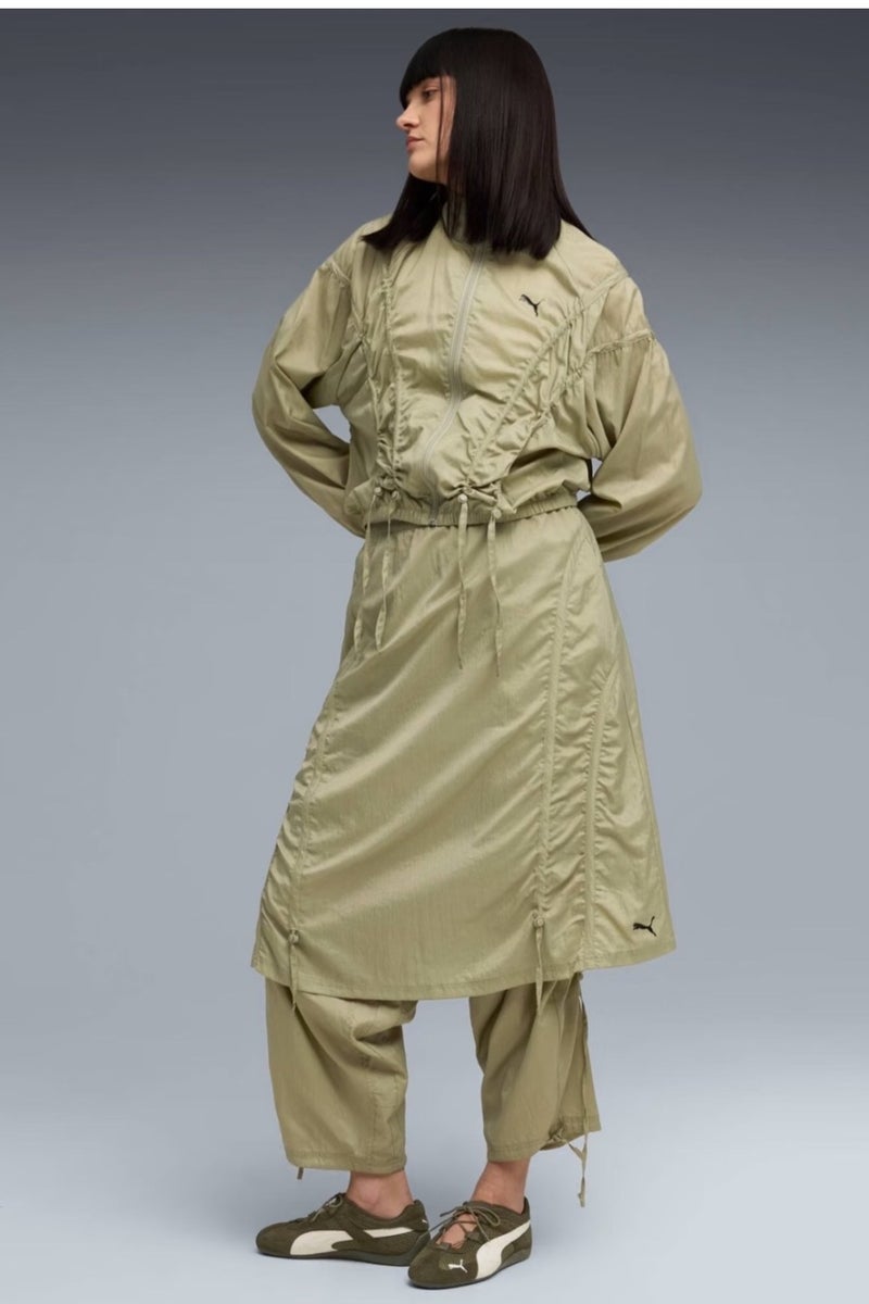 PUMA Women's Speedcat GO WNS Breathable Mesh Lightweight Low-Top Sneakers - Olive green - Image 2