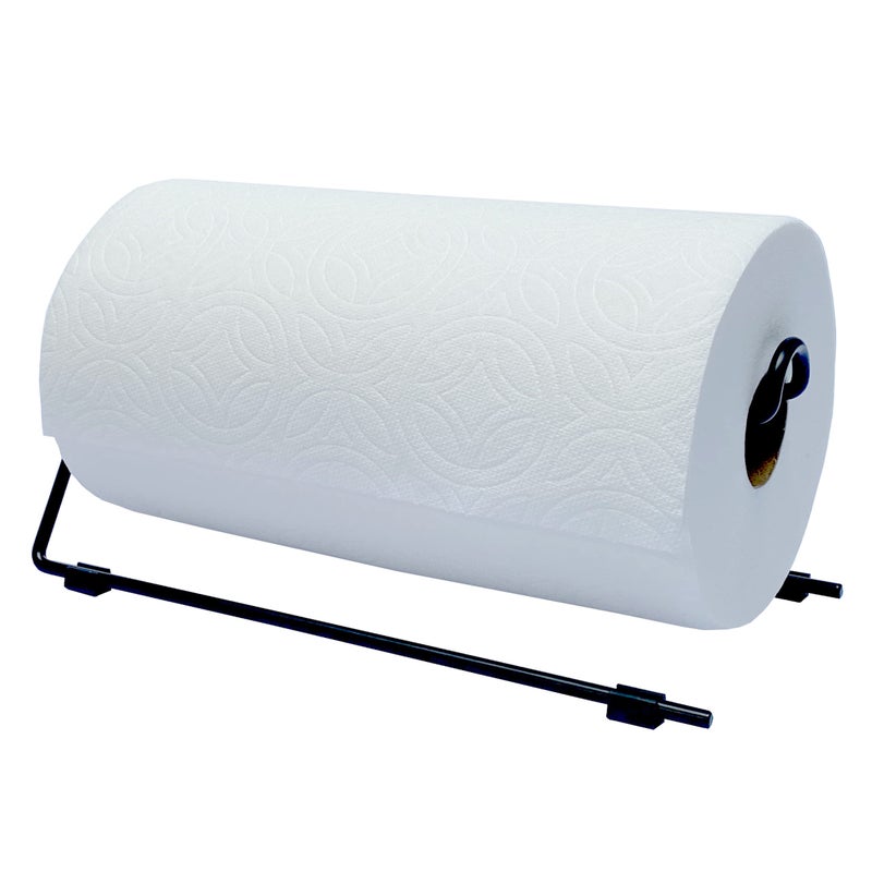 Weebak Horizontal Countertop Paper Towel Holder Black 