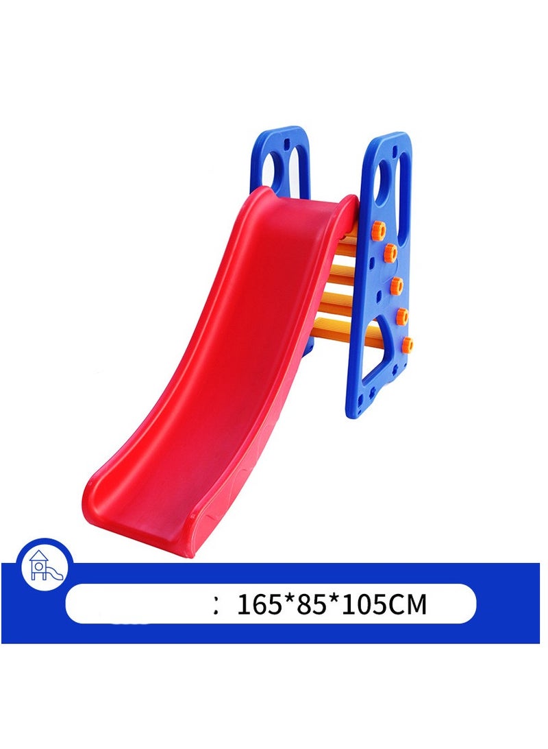 فول جوي زحليقه اطفال مع كرة سلة،زحليقه قابلة للطي للأطفال الصغار الأولاد والبنات المتسلقين، ألعاب داخلية وخارجية - Image 4